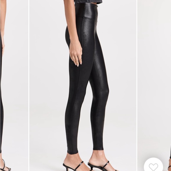 Spanx Faux Leather Leggings - Picture 3 of 10